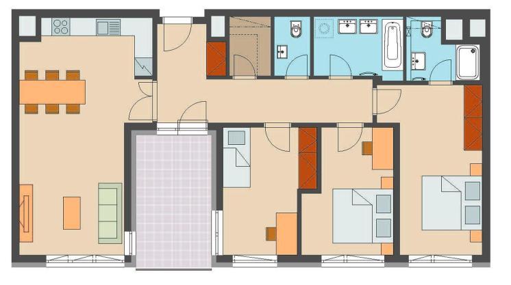 Citywest Apartments Prag Exterior foto
